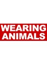 Wearing Animals Aufkleber