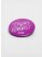Button PETA Vegan Feminist pink