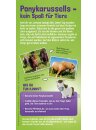 Pony Karussells - kein Spaß für Tiere! 100er Set