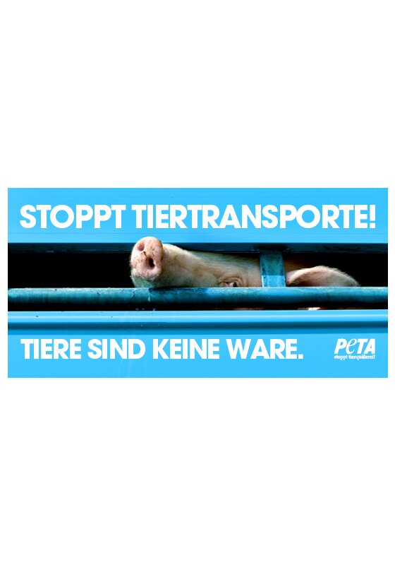 PETA - Stoppt Tiertransporte! Tiere sind keine Ware -...