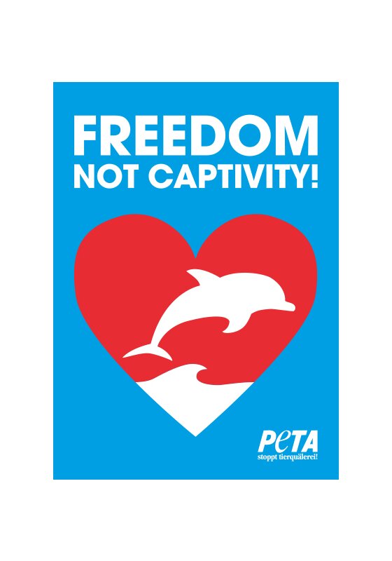 Freedom Not Captivity! Aufkleber