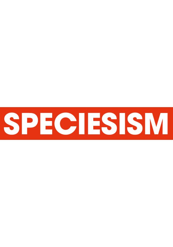 Stop Speciesism Aufkleber