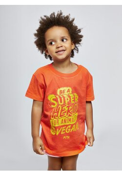 Superhero - Kids - coral T-Shirt
